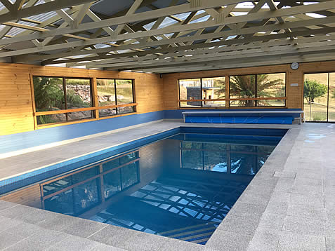 Indoor pool near Cradle Mountain